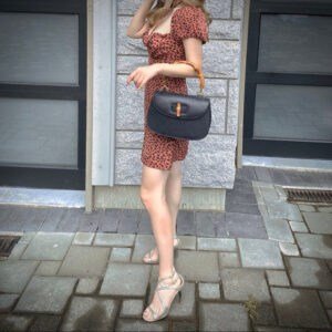 GUCCI Bamboo Top two-way leather bag | AlmaBagz