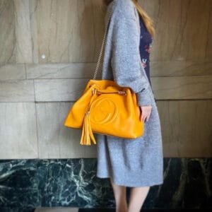 GUCCI Soho two-way leather bag | AlmaBagz