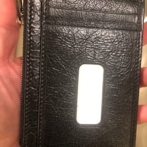 Gucci GG Morpheus Card Holder with Zipper in Black | AlmaBagz