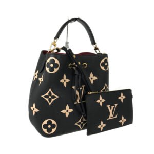 LOUIS VUITTON Bicolor Monogram Empreinte Neo Noe MM M45497 Hand bag | AlmaBagz