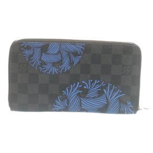 LOUIS VUITTON Damier Graphite Christopher Nemeth Zippy Organizer N41683 34681 | AlmaBagz