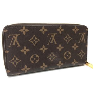 LOUIS VUITTON Long Wallet Purse M62414 Monogram canvas Brown Monogram Lovely Bird Zippy wallet Women Used | AlmaBagz