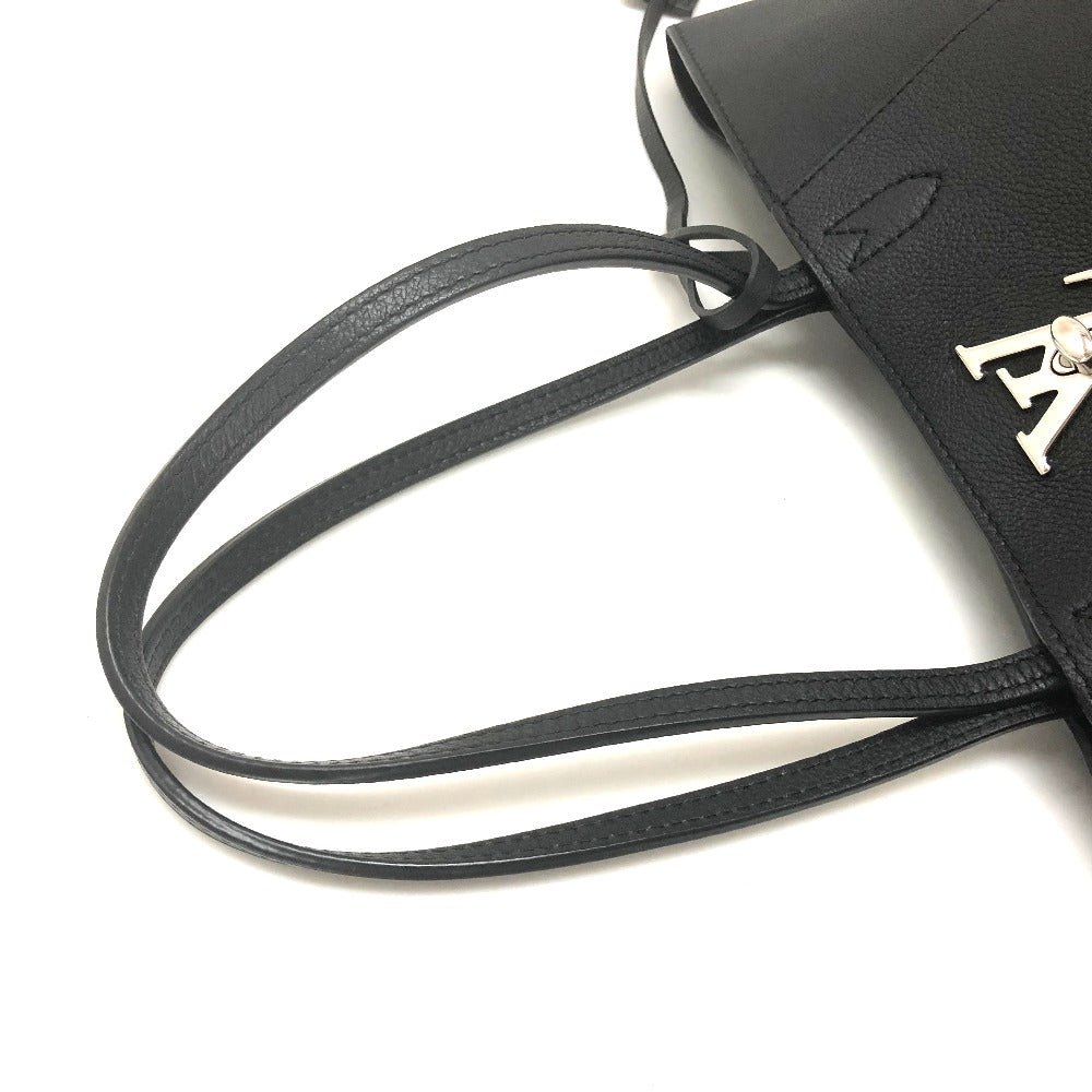 LOUIS VUITTON Shoulder Bag M42291 leather Noir rock Me Hippo | AlmaBagz - Image 6