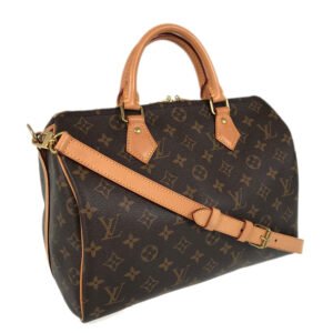 LOUIS VUITTON Monogram Speedy 30 Bundriere 2WAY Shoulder Handbag | AlmaBagz