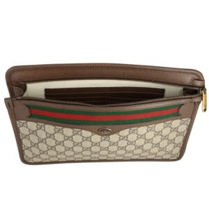 Gucci Ophidia GG Supreme Large Pouch | AlmaBagz