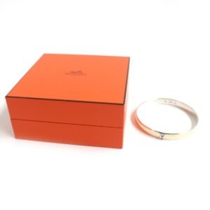 HERMES bracelet Main�F750 , Main�FSV925 Gold x Silver mens Used | AlmaBagz