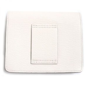 HERMES Bifold Wallet Main: Chevre Mysole Nata x Metal: Gold mens Used | AlmaBagz