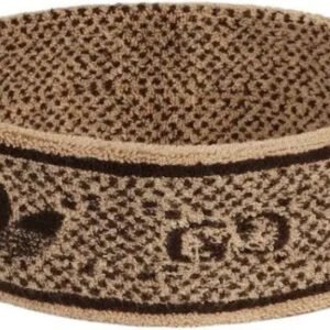 Gucci x adidas Cotton Headband Brown Hair Accessories | AlmaBagz