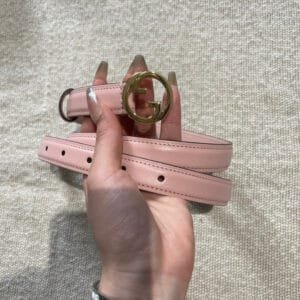 Gucci Blondie W20MM Women's Belt Pink | AlmaBagz