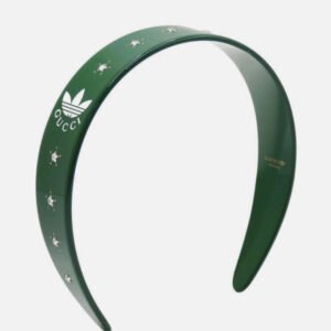 GUCCI Adidas Headband Star Plastic Green 702950 Hair Accessory | AlmaBagz