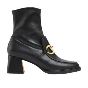 Gucci Nero MID HEEL ANKLE Boots Black | AlmaBagz