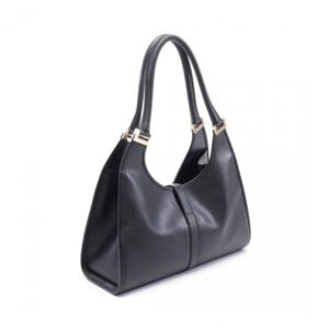 Gucci Jackie Handbag Leather Black | AlmaBagz
