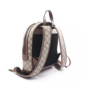Gucci Ophidia GG Supreme Backpack Rucksack PVC Leather Beige Multicolor 881540 | AlmaBagz