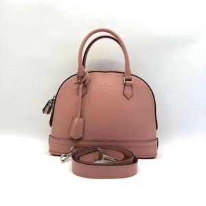 Louis Vuitton Alma Bag Rose Pink Small HandBag with Shoulder Strap | AlmaBagz