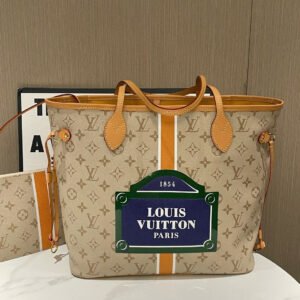 Louis Vuitton 2023 Limited Edition NeverFull MM | AlmaBagz