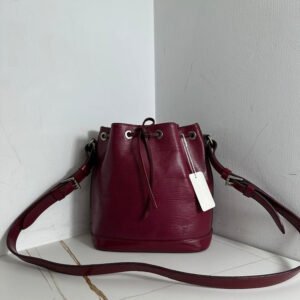 Louis Vuitton Plum Epi Neo Bucket Crossbody Bag | AlmaBagz