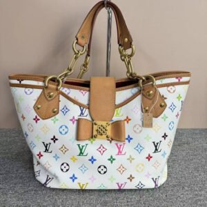 Louis Vuitton Annie Multicolor White Monogram Bag Medium | AlmaBagz