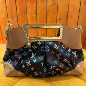 Louis Vuitton Judy Black Multicolor Bag Medium | AlmaBagz