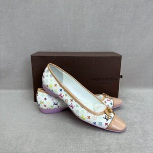 Louis Vuitton Multicolor Monogram Flats Size 39 | AlmaBagz