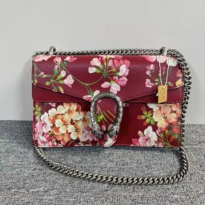 Gucci Dionysus Floral Red Shoulder Bag | AlmaBagz