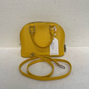 Louis Vuitton Alma Yellow Crossbody Bag | AlmaBagz