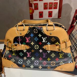 Louis Vuitton Murakami Claudia Multicolore Handbag | AlmaBagz