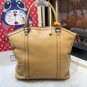 Gucci Hobo Bag Beige Leather Shoulder Bag | AlmaBagz
