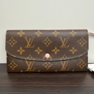 Louis Vuitton Monogram Long Wallet B0011 in Brown Leather - Preloved Condition | AlmaBagz