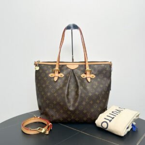 Louis Vuitton Delightful Monogram Brown Two-Way Bag | AlmaBagz