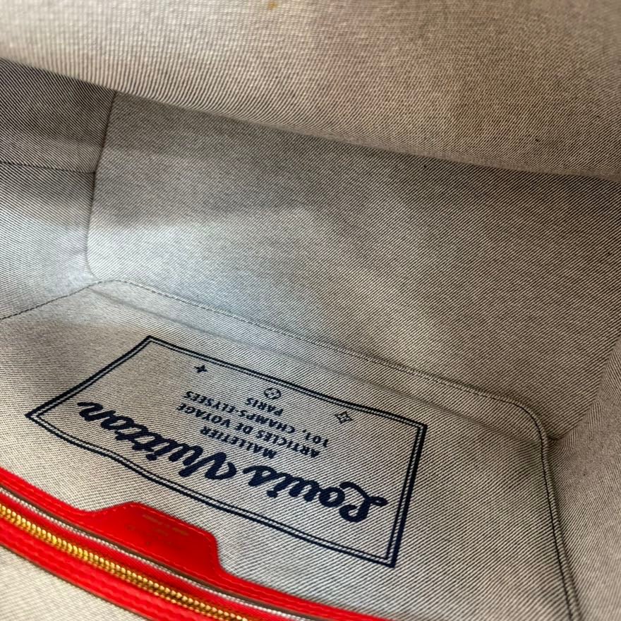 Louis Vuitton Preloved Denim Neverfull MM Tote Bag FM9064 | AlmaBagz - Image 2