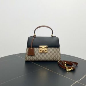 Gucci Padlock Two-Way Bag Beige Shoulder Bag | AlmaBagz