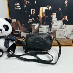Gucci Soho Black Crossbody Bag | AlmaBagz