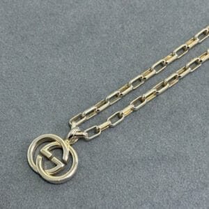 Gucci Chain Necklace Gold Metal Necklaces | AlmaBagz
