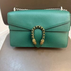 Gucci Dionysus Green MM Shoulder Bag | AlmaBagz