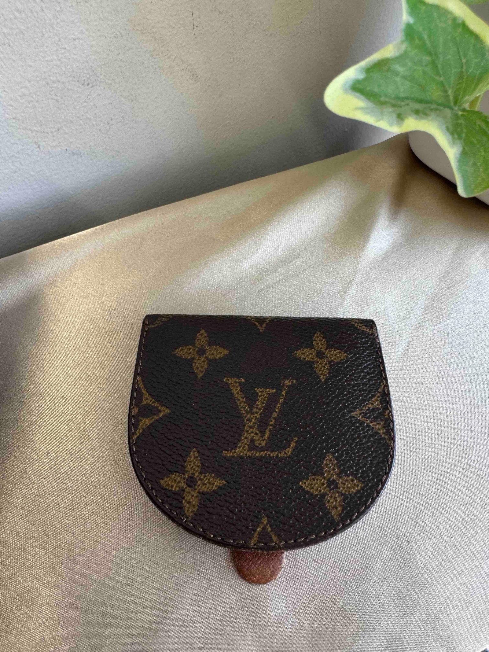 Louis Vuitton Monogram Coin Case Brown Small Goods | AlmaBagz