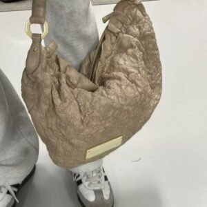 Louis Vuitton Monogram Embossed Brown Hobo Bag | AlmaBagz