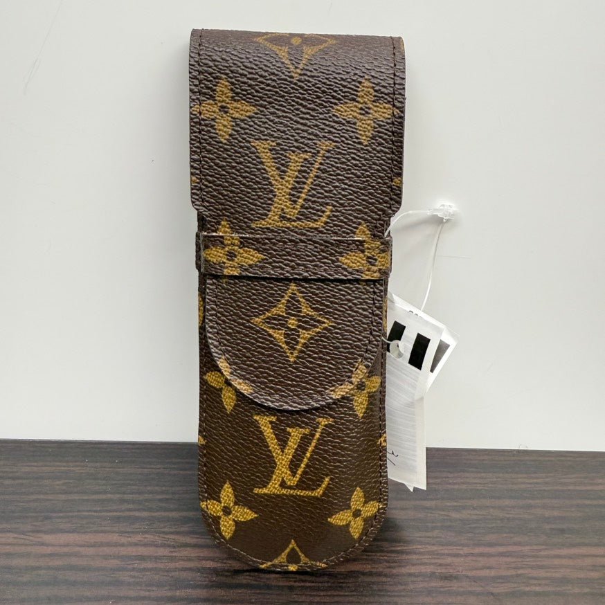 Louis Vuitton Monogram Preloved Pen Case Brown LB110043 | AlmaBagz