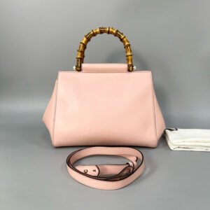 Gucci Preloved Nymphaea Bag Pink Top Handle Bag | AlmaBagz