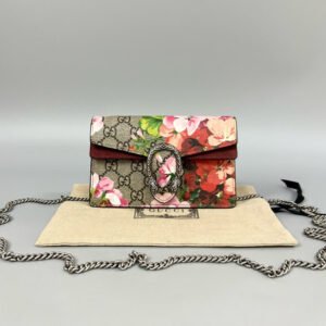 Gucci Dionysus Mini Floral Canvas Crossbody Bag - Preloved, Multicolor | AlmaBagz