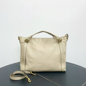 Gucci Pristine Beige Two-Way Shoulder Bag | AlmaBagz