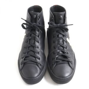GUCCI High cut sneakers Main: Calf leather black mens 5 Used | AlmaBagz