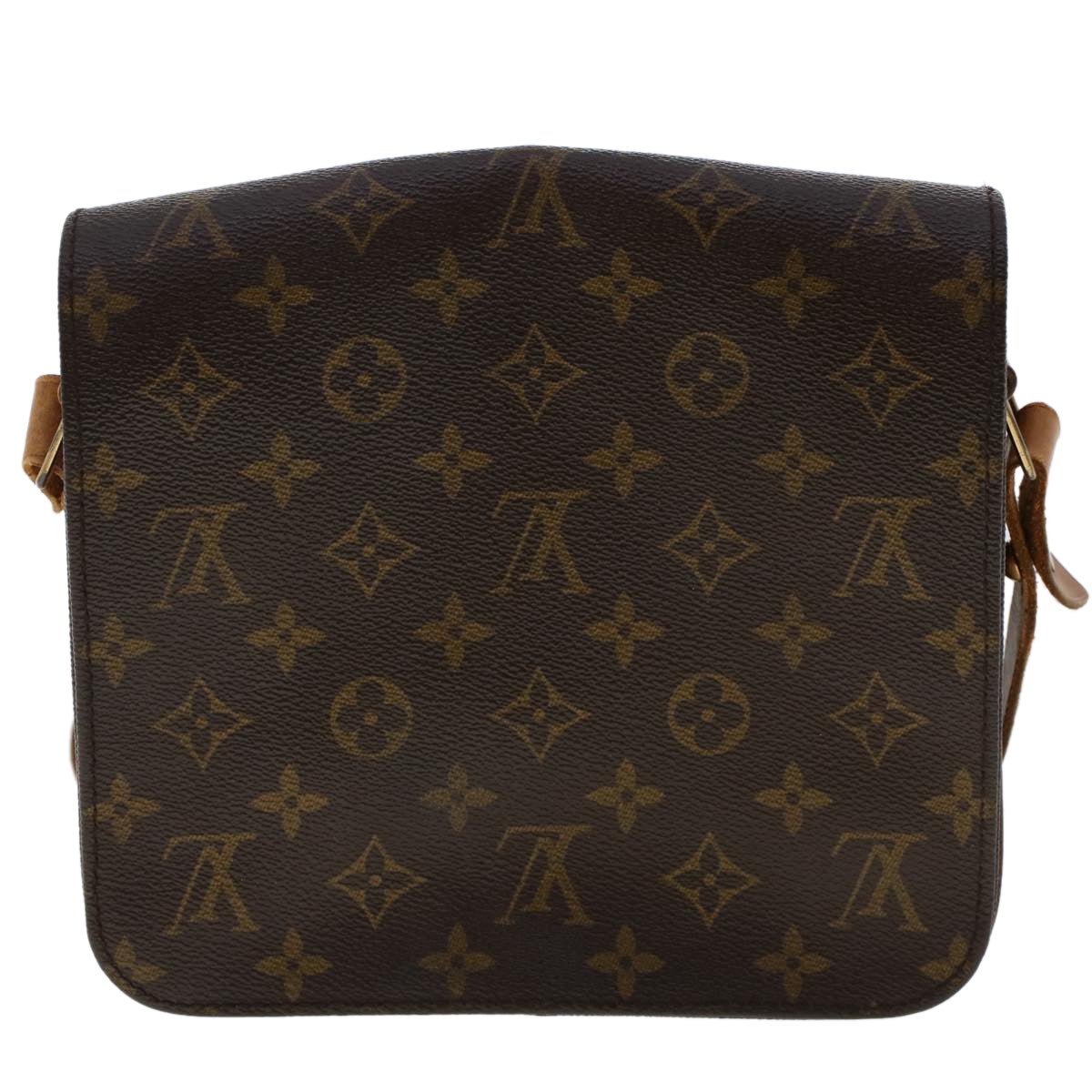 LOUIS VUITTON Monogram Cartouchiere MM Shoulder Bag M51253 LV rd5501 | AlmaBagz