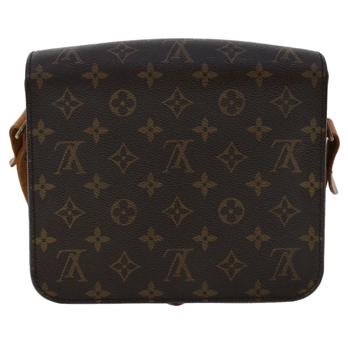 LOUIS VUITTON Monogram Cartouchiere MM Shoulder Bag M51253 LV rd5518 | AlmaBagz
