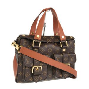 LOUIS VUITTON Monogram Manhattan M43481 Hand bag | AlmaBagz