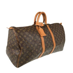 LOUIS VUITTON Monogram keepall55 Boston bag | AlmaBagz