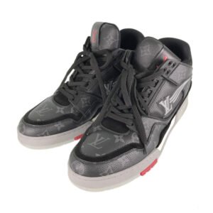 LOUIS VUITTON Monogram Eclipse Trainer Line Men's sneakers | AlmaBagz