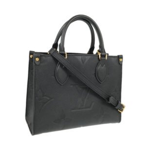 LOUIS VUITTON Monogram Empreinte On the Go PM 2WAY Shoulder Bag Handbag | AlmaBagz