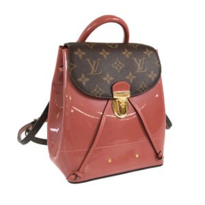 LOUIS VUITTON Monogram Vernis Hot Springs M53545 Backpack | AlmaBagz