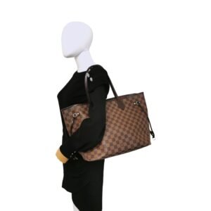 Louis Vuitton Neverfull MM Damier Ebene Canvas | AlmaBagz