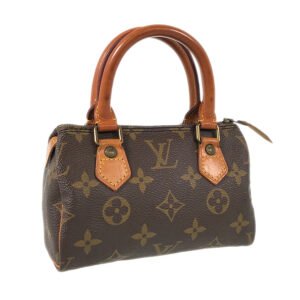 LOUIS VUITTON Monogram Mini Speedy Handbag | AlmaBagz